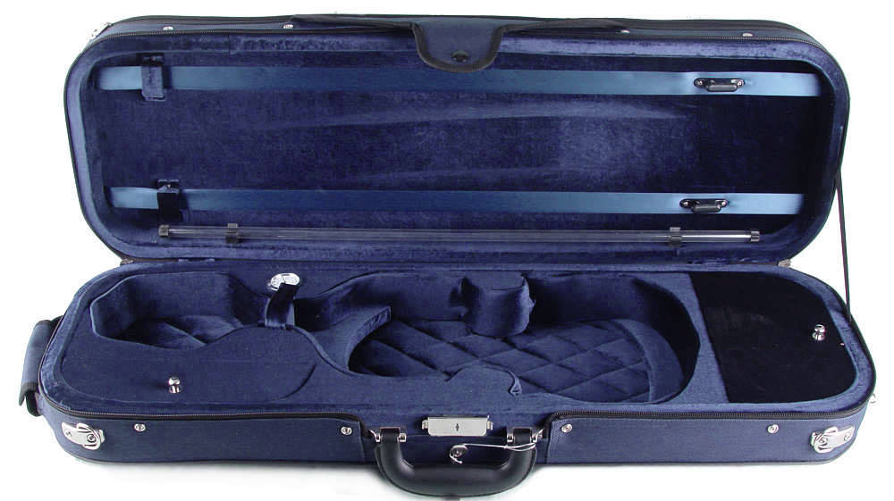 Geigenkasten Luca Concerto 4/4 Blau/Blau Geigenkasten Luca Concerto 4/4 Blau/Blau