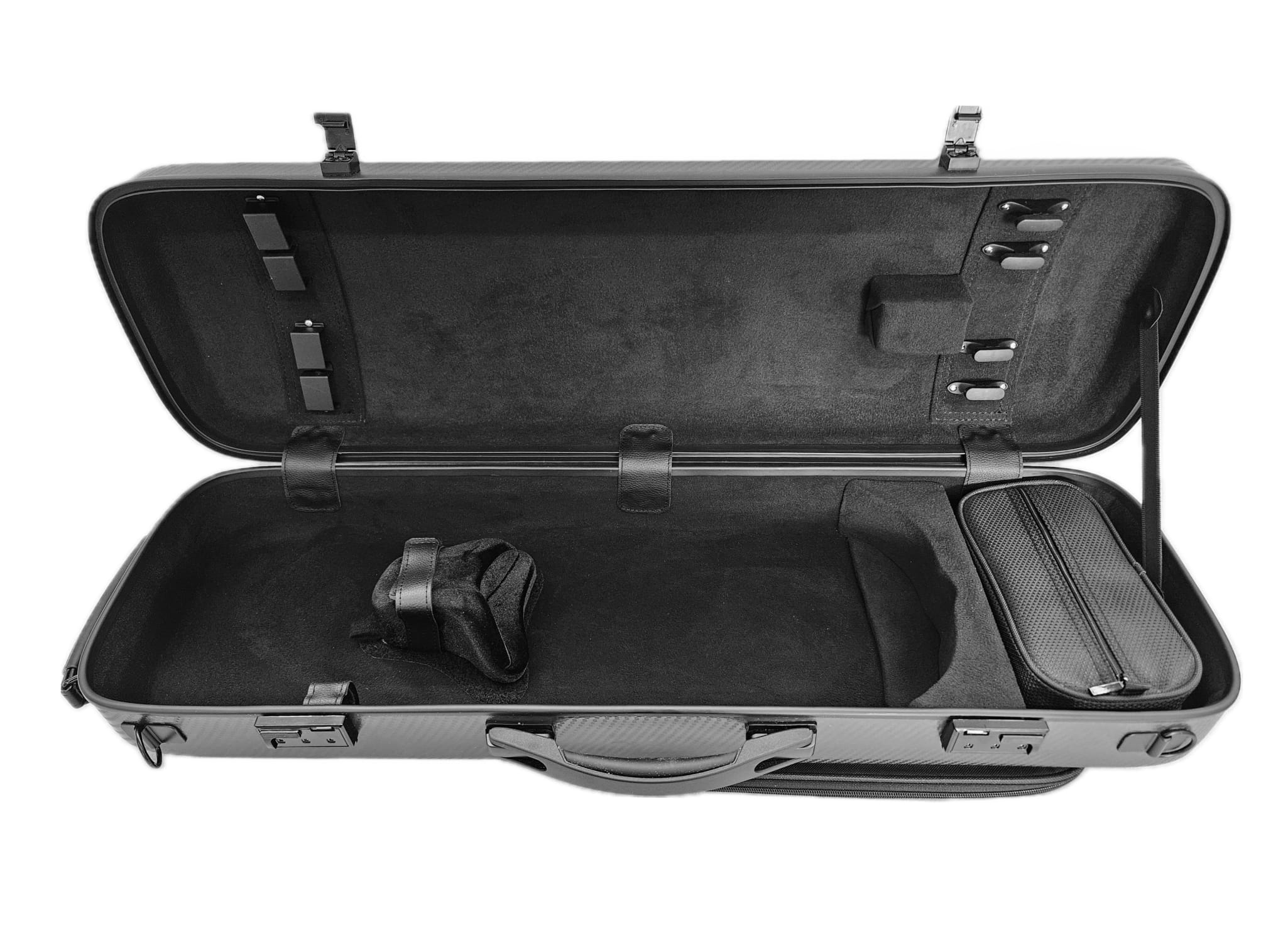 Geigenkasten 4/4 Polycarbonat PC-4 Schwarz