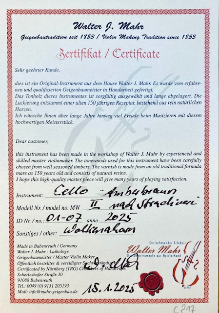 zertifikat-cello-mahr-c217
