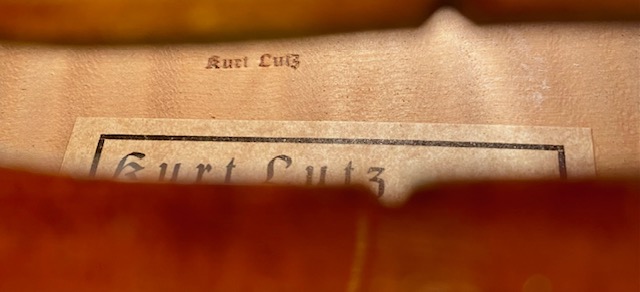 Violine von Kurt Lutz Bubenreuth 1995