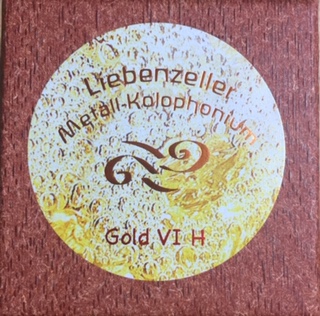 Liebenzeller Kolophonium Gold VI H für Kontrabass Liebenzeller Kolophonium Gold VI H für Kontrabass