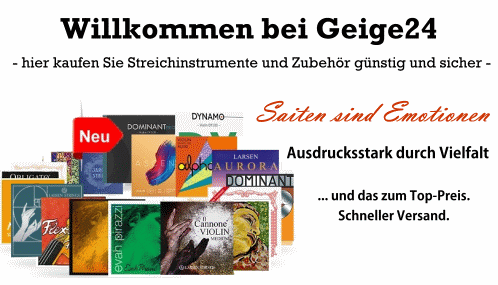 Saiten für Violine Geige