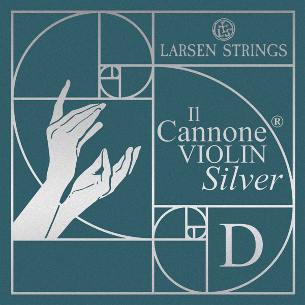 Larsen Il Cannone SILVER D - Violinsaite