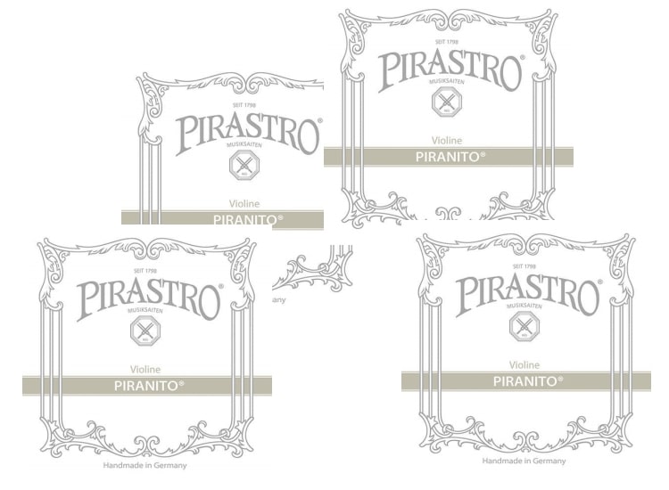 Pirastro Piranito Violinsaiten Satz 4/4 Medium Pirastro Piranito Violinsaiten Satz 4/4 Medium