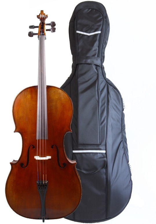 Celloset mit Cello aus Deutschland Tasche Cellobogen