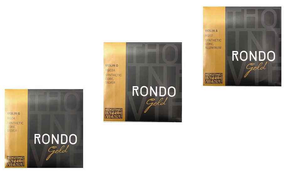 Thomastik RONDO GOLD Geigensaiten A-D-G Thomastik RONDO GOLD Geigensaiten A-D-G