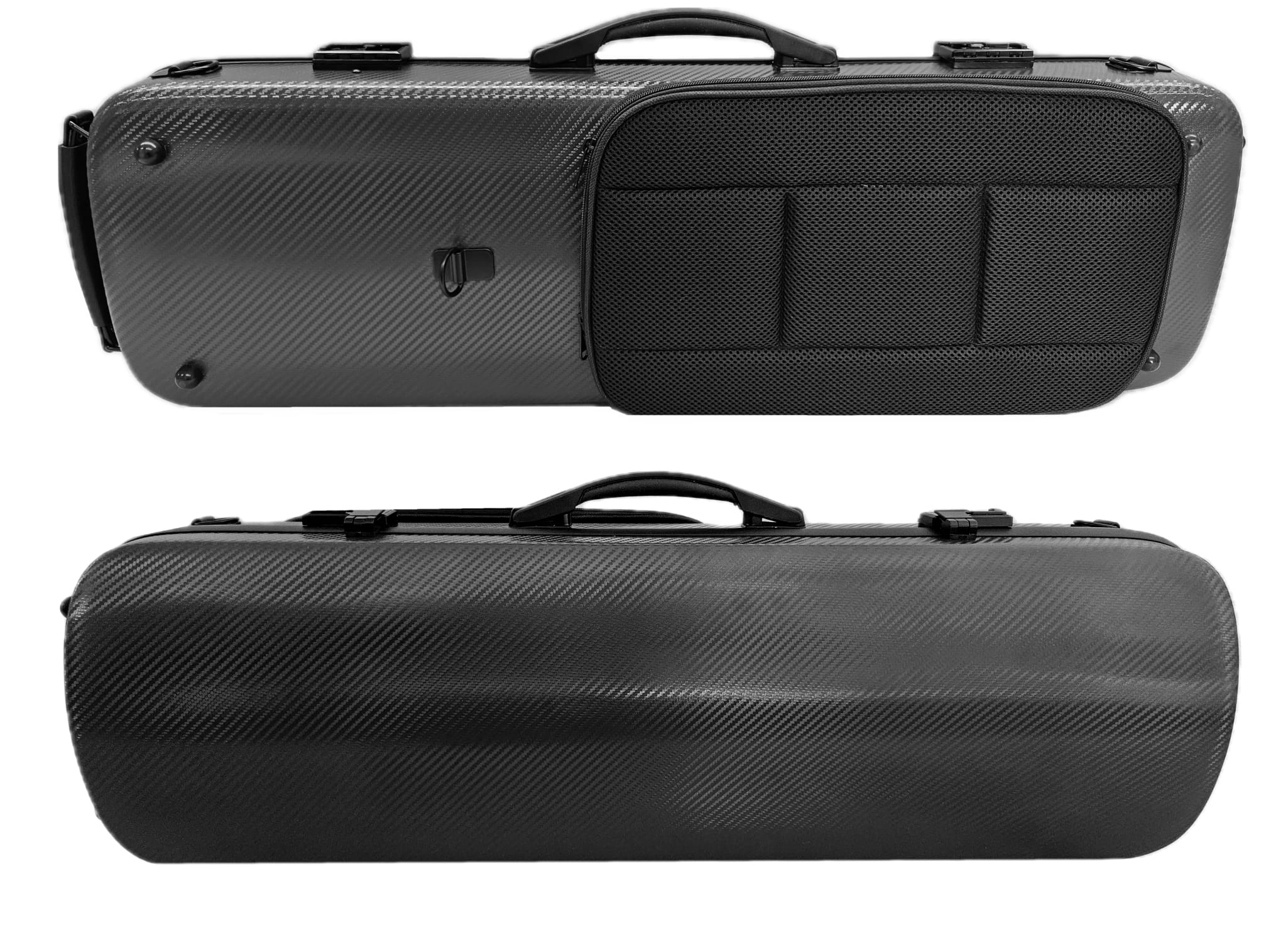 Geigenkasten 4/4 Polycarbonat PC-4 Schwarz