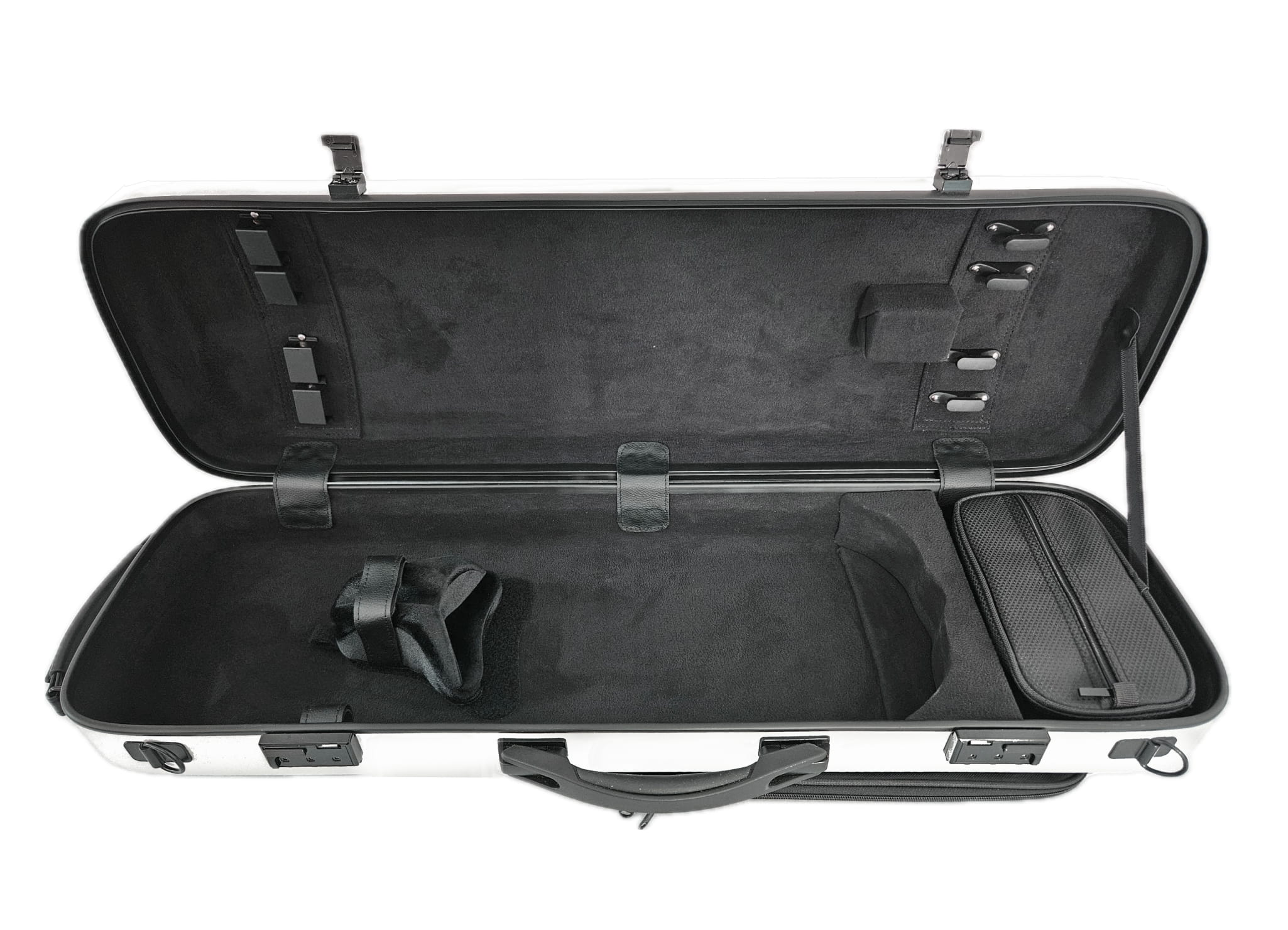 Geigenkoffer 4/4 Polycarbonat PC-4 Weiss