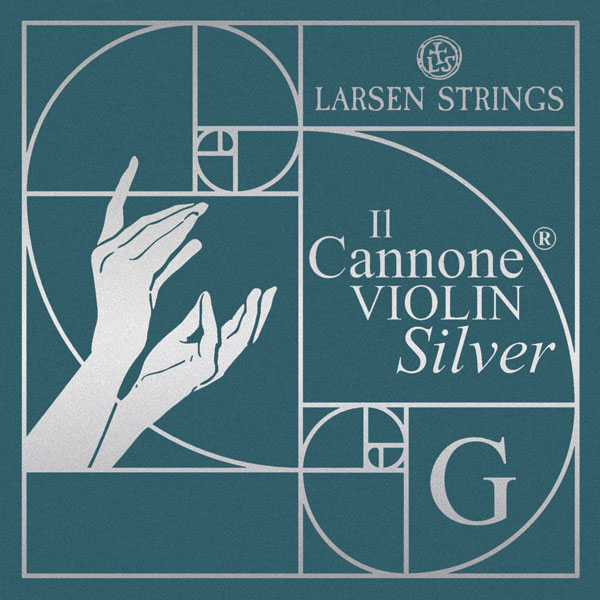 Larsen Il Cannone SILVER G - Violinsaite