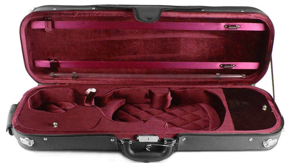 Geigenkasten Luca Concerto 4/4 Größe Schwarz/Rot Geigenkasten Luca Concerto 4/4 Größe Schwarz/Rot