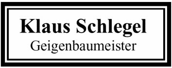 Klaus Schlegel Geigenbaumeister