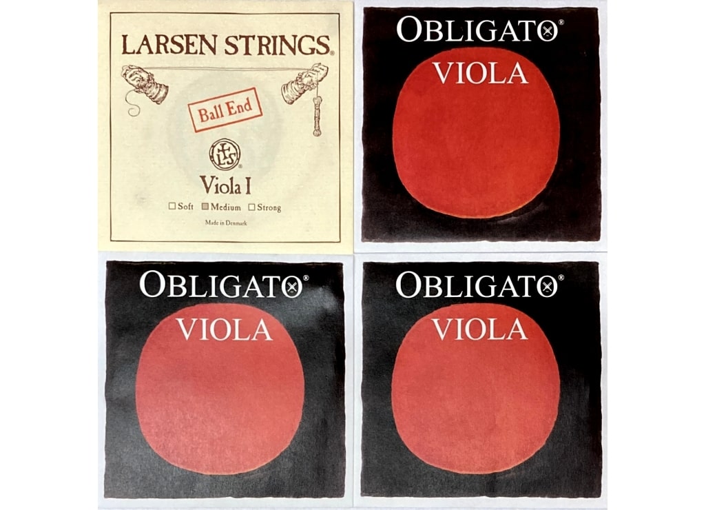 Kombi Viola: Larsen A + Pirastro Obligato D, G, C