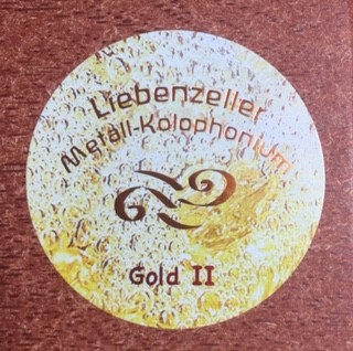 Liebenzeller Kolophonium Gold II für Violine und Viola
