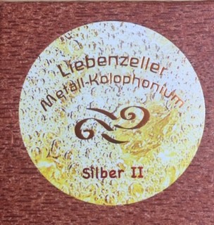 Liebenzeller Kolophonium Silber II für Violine und Viola
