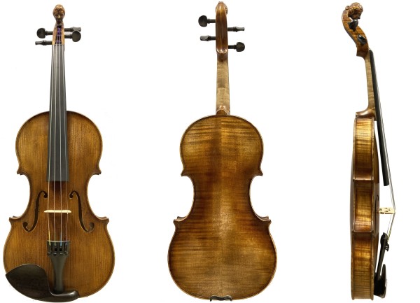 Geige Mahr mit Mozartkopf-1