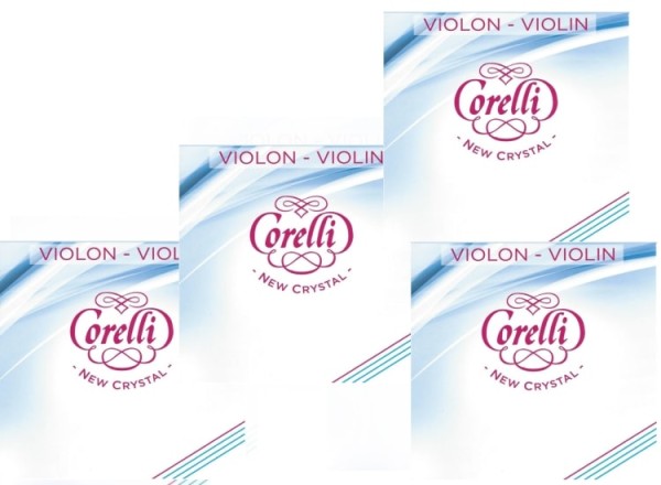 Corelli New Crystal Violin String Set 700MB 4/4 Größe-1