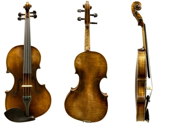 Kuriose Geige von Walter Mahr-1