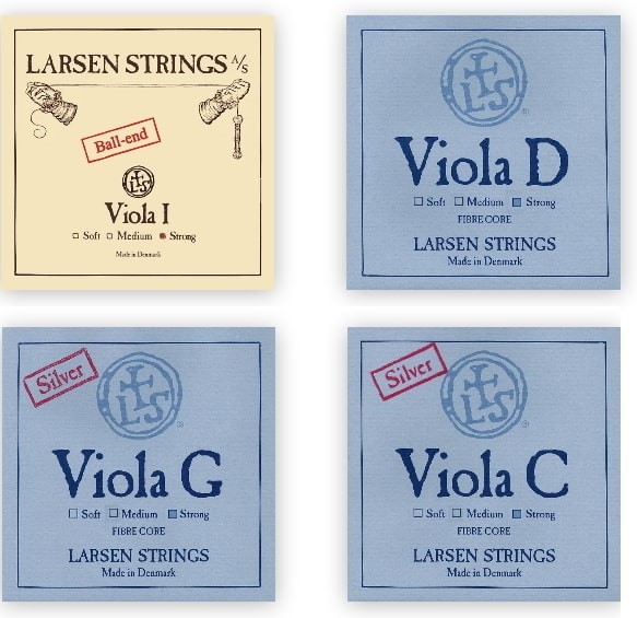 Larsen Original Saiten für Viola Satz strong