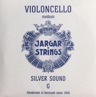 Jargar Cellosaite G Stahl/Silber Medium 4/4 Größe