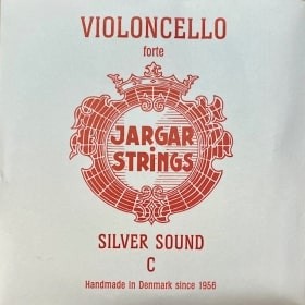 Jargar Cellosaite C Stahl/Silber Forte 4/4 Größe