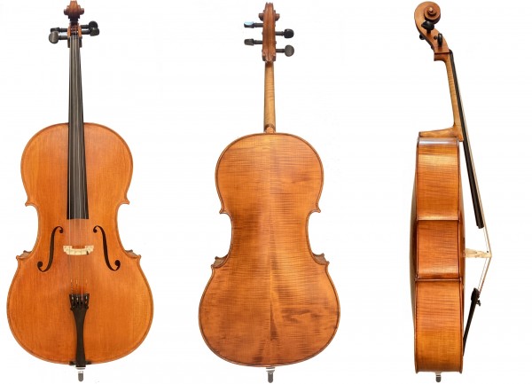 Cello Concierto im Set mit Tasche Bogen 1/2 Größe