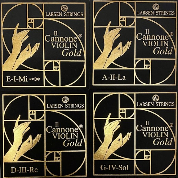 Il-Cannone-Gold-Satz Violinesaiten