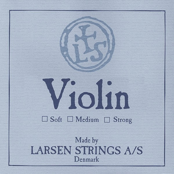 Larsen E Saite Violine 4/4 Stahl Kugel Medium