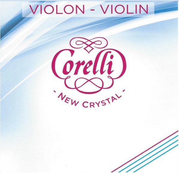 Corelli New Crystal E Violinsaite 4/4 Medium 701M Schlinge