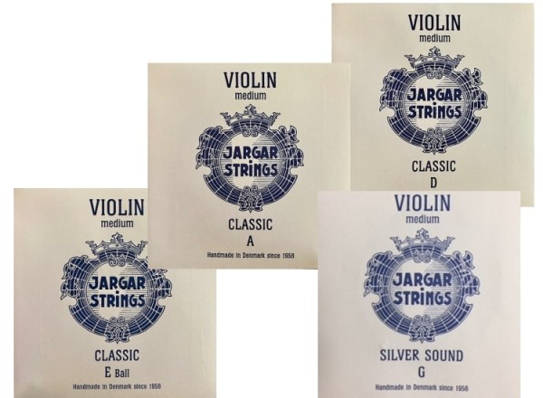 Jargar-Violinsaiten-Kombisatz mit G-Silver Sound