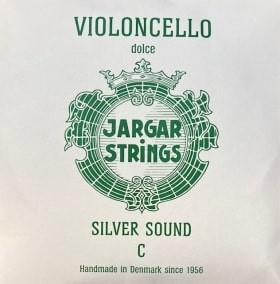 Jargar Cellosaite C Stahl/Silber Dolce 4/4 Größe