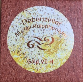 Liebenzeller Kolophonium Gold VI H für Kontrabass