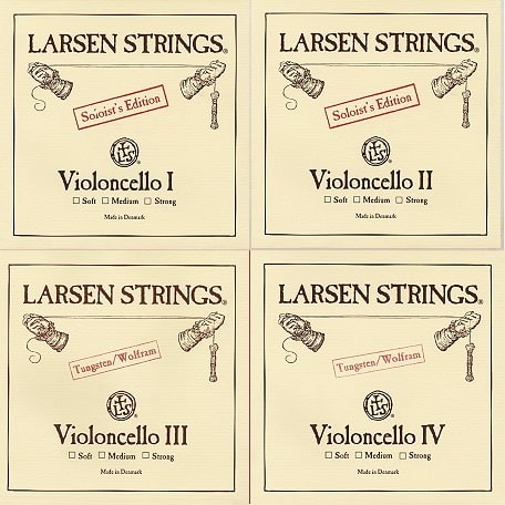 Cellosaiten Satz Larsen Soloists Edition