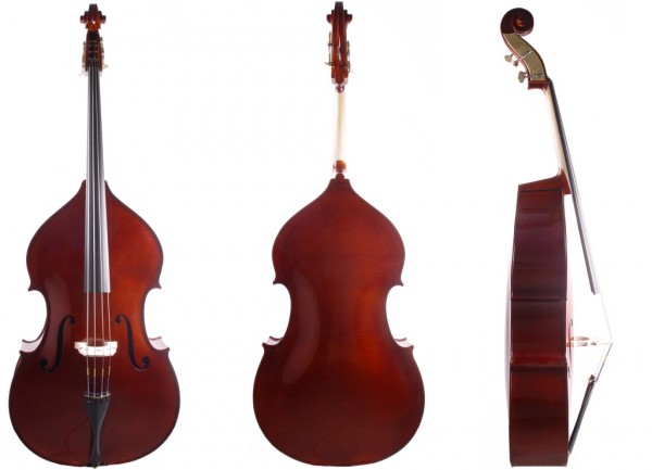 Kontrabass in Violinform 1/4 Größe